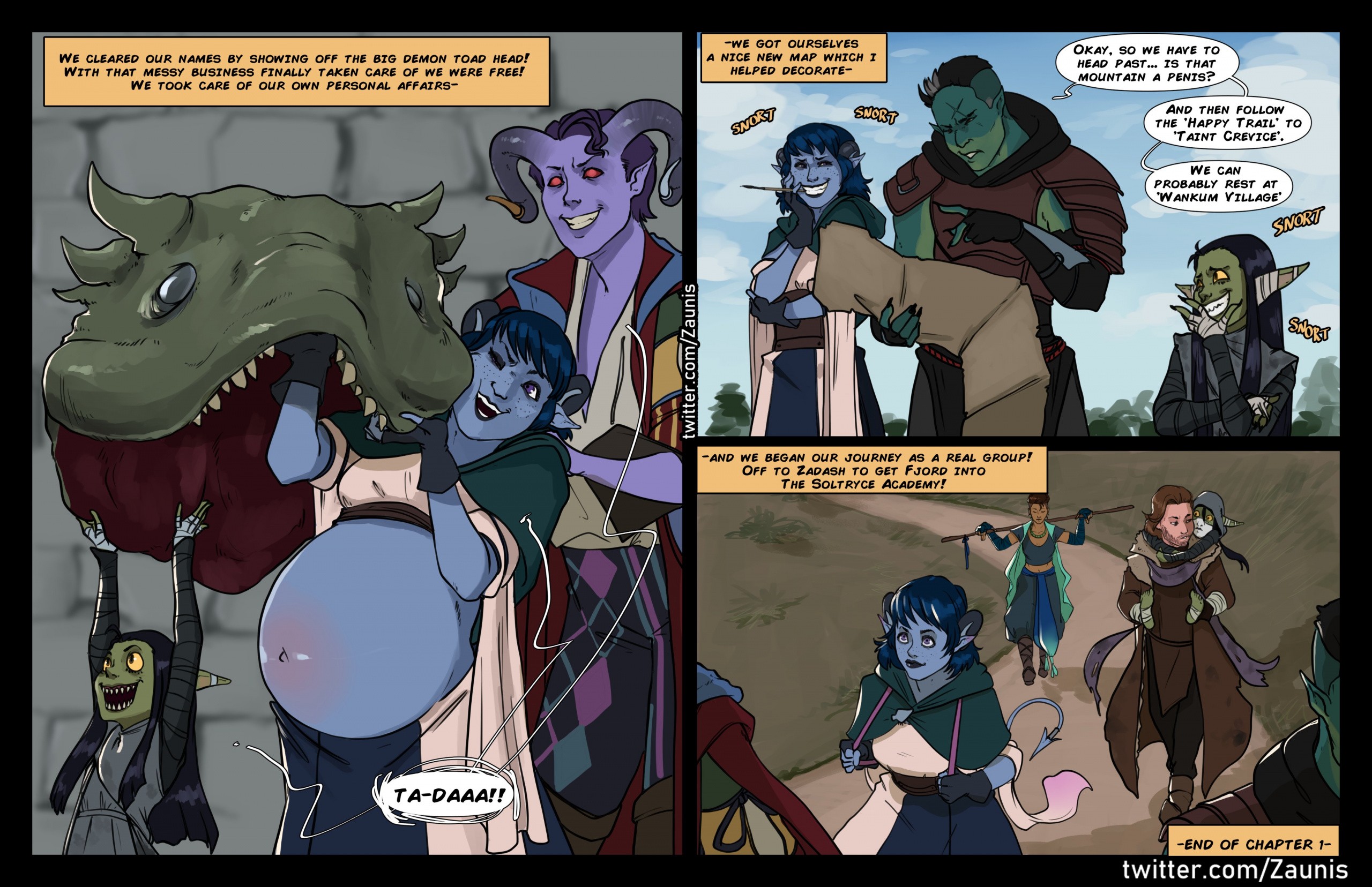 Jester Gets Around porn comic picture 41