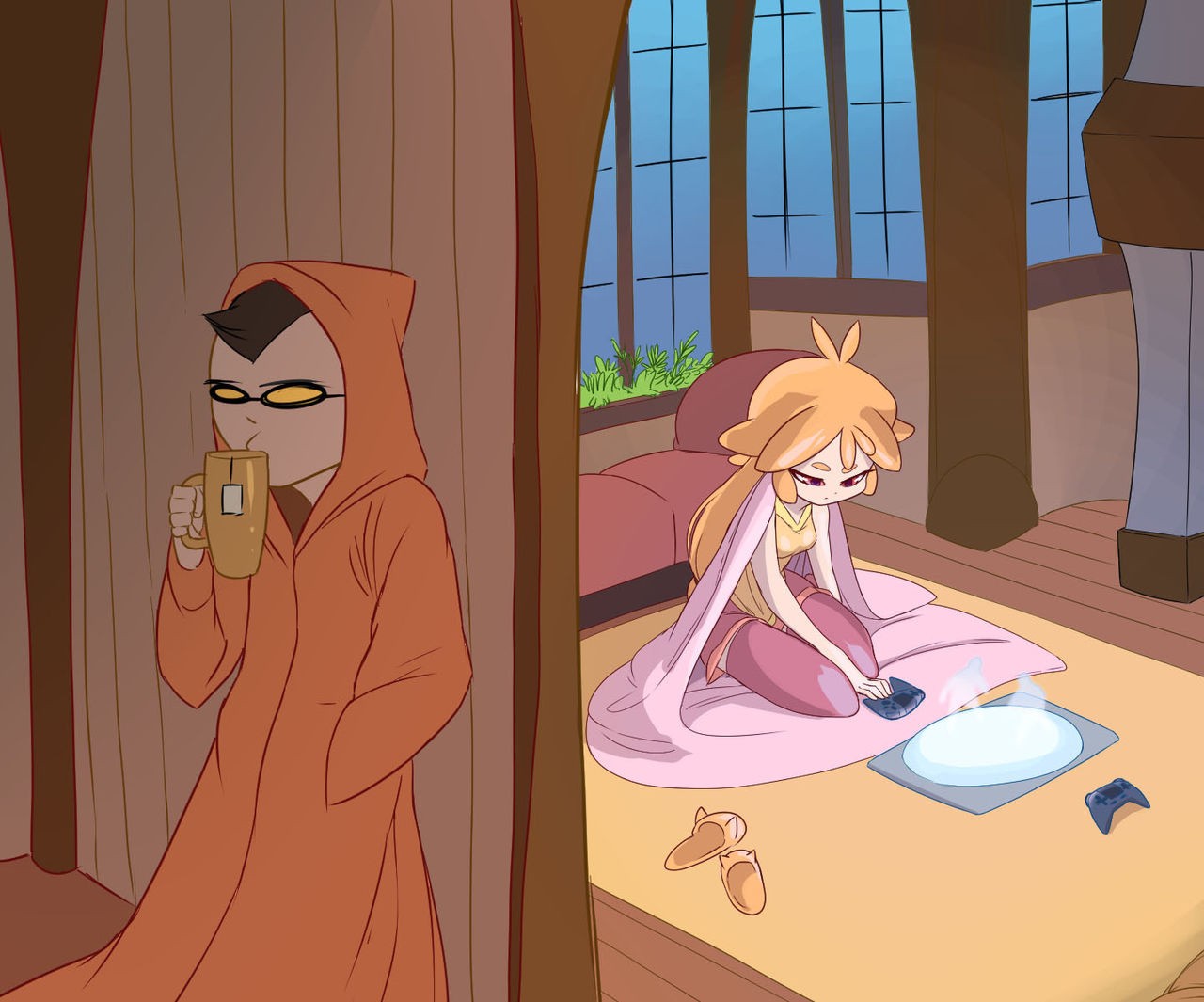 Juizzy Fruits: Peachy’s New Friends porn comic picture 2