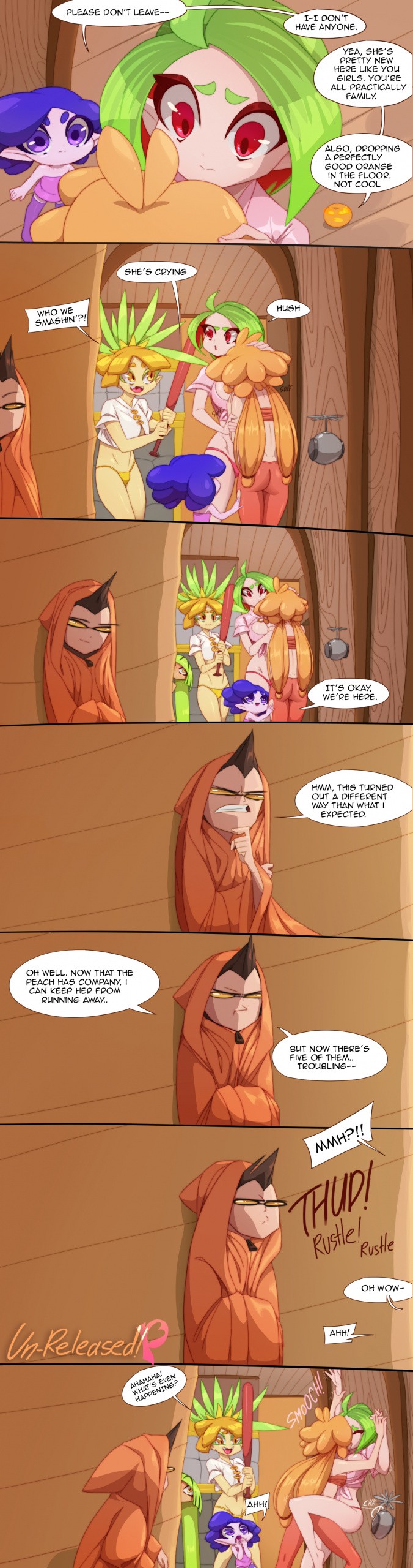 Juizzy Fruits: Peachy’s New Friends porn comic picture 31