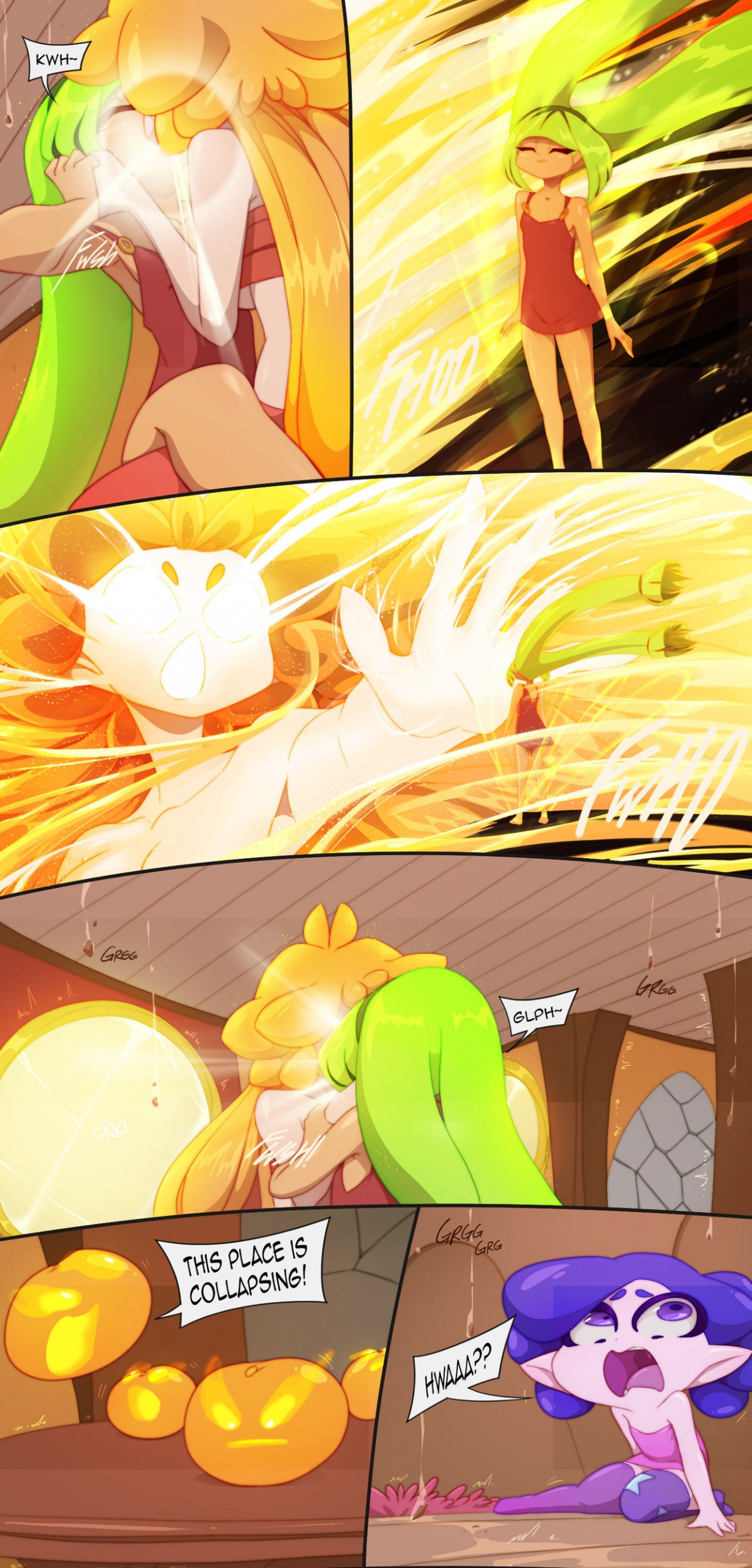 Juizzy Fruits: Peachy’s New Friends porn comic picture 49