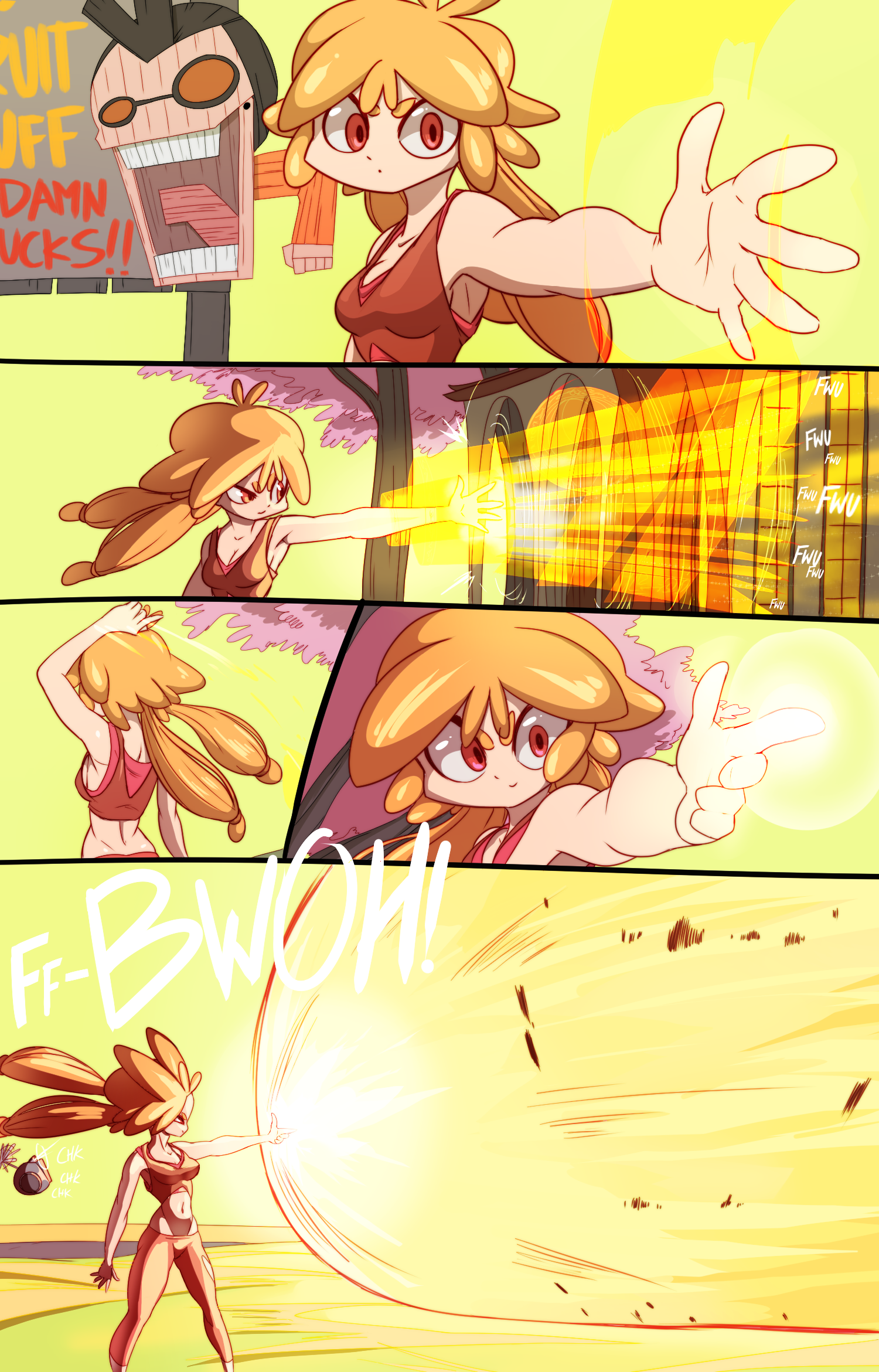 Juizzy Fruits: Peachy’s New Friends porn comic picture 5