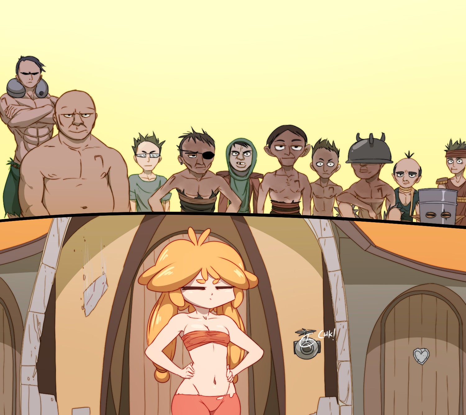 Juizzy Fruits: Peachy’s New Friends porn comic picture 9