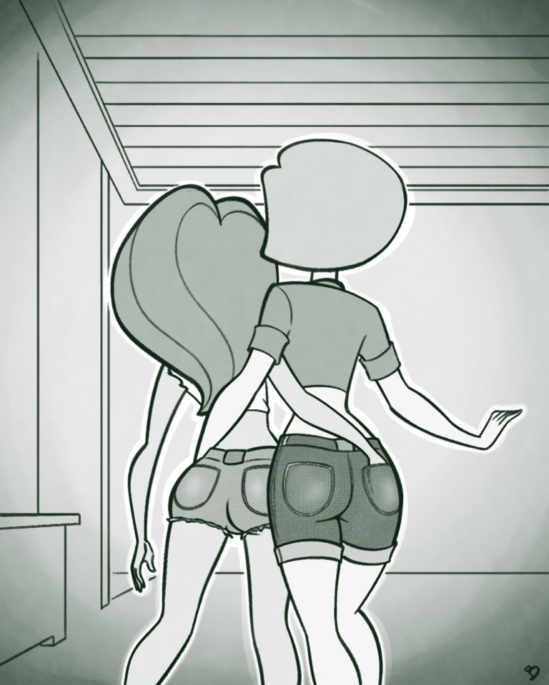 Kim and Ann porn comic picture 1