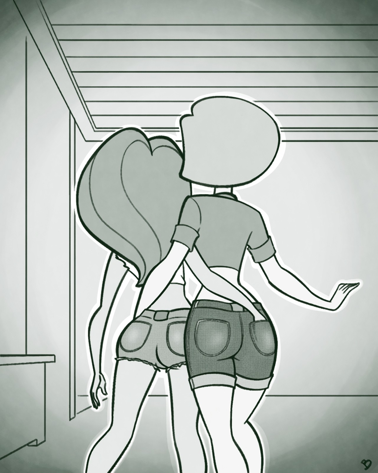 Kim and Ann porn comic picture 1