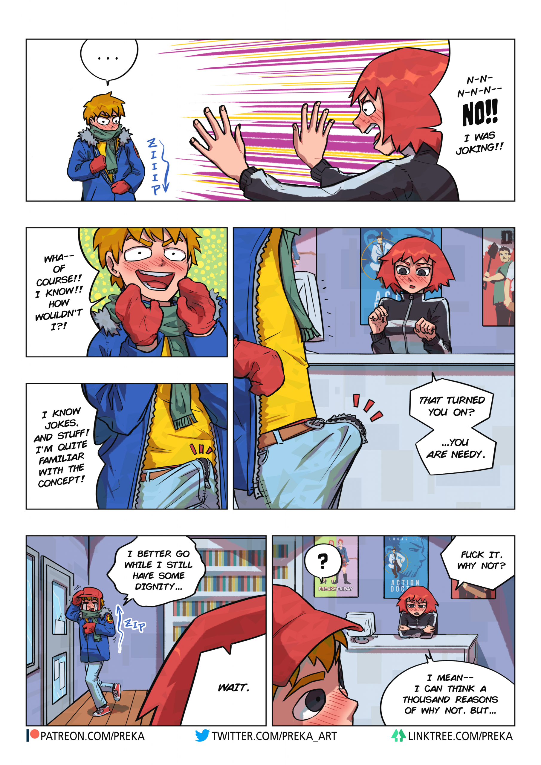 Kim Pine's Payday porn comic picture 6