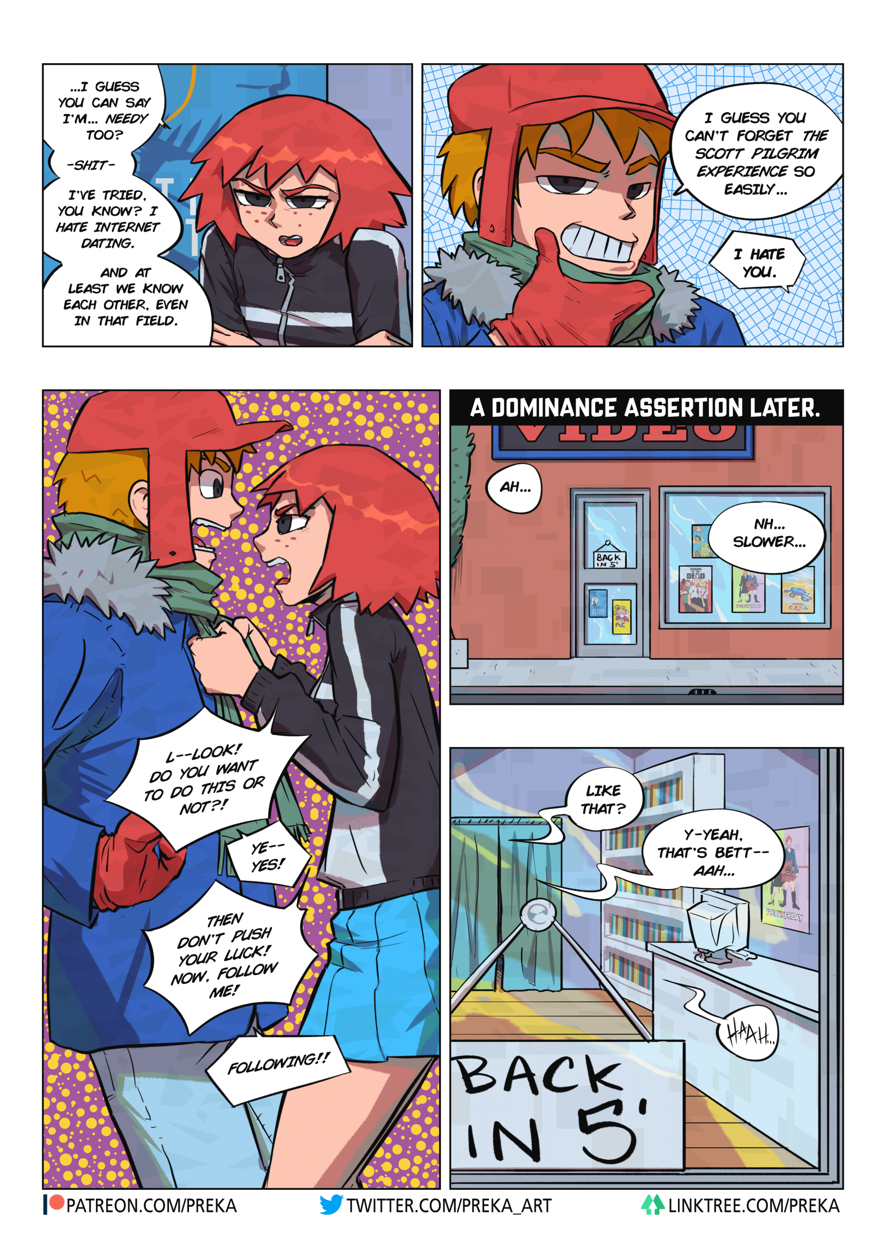 Kim Pine's Payday porn comic picture 7
