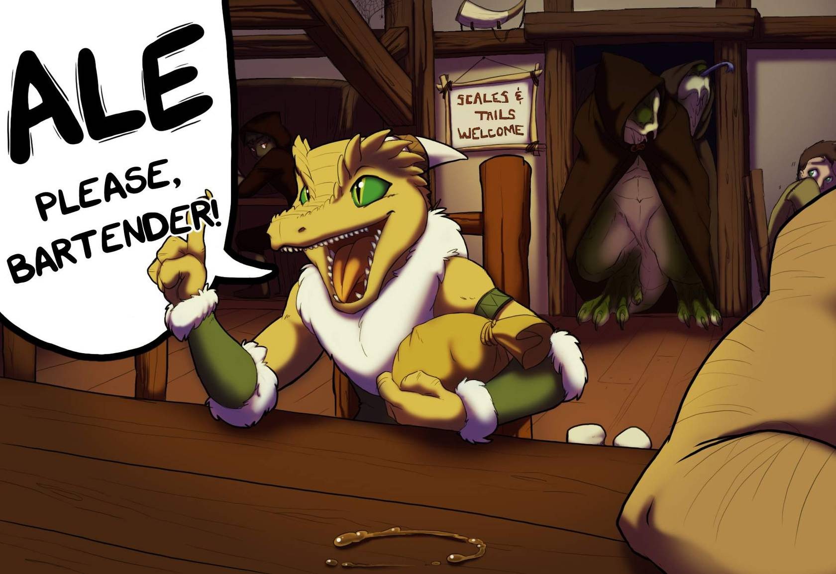 Kobold Adventures! porn comic picture 2