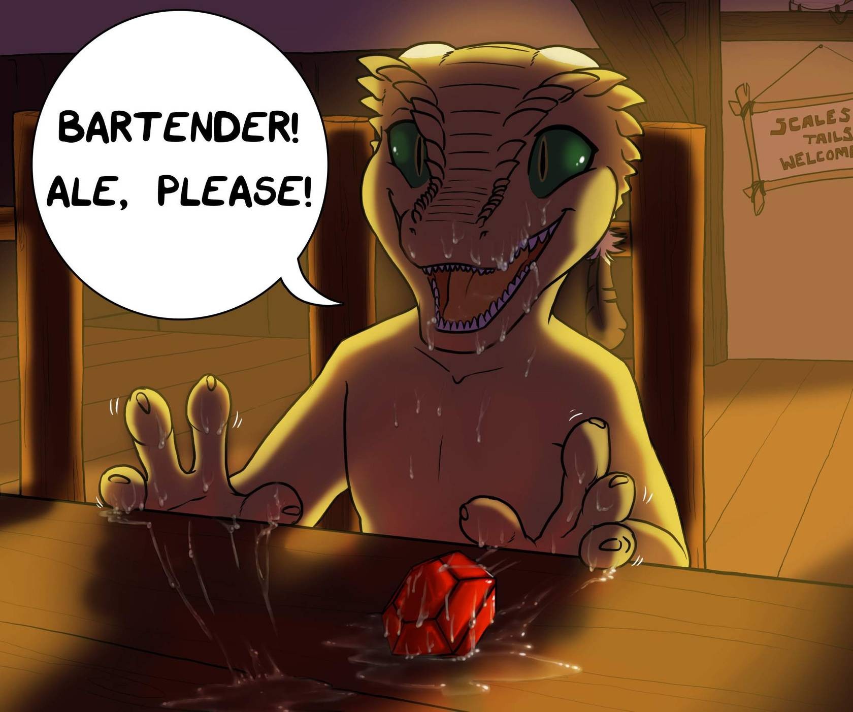 Kobold Adventures! porn comic picture 80