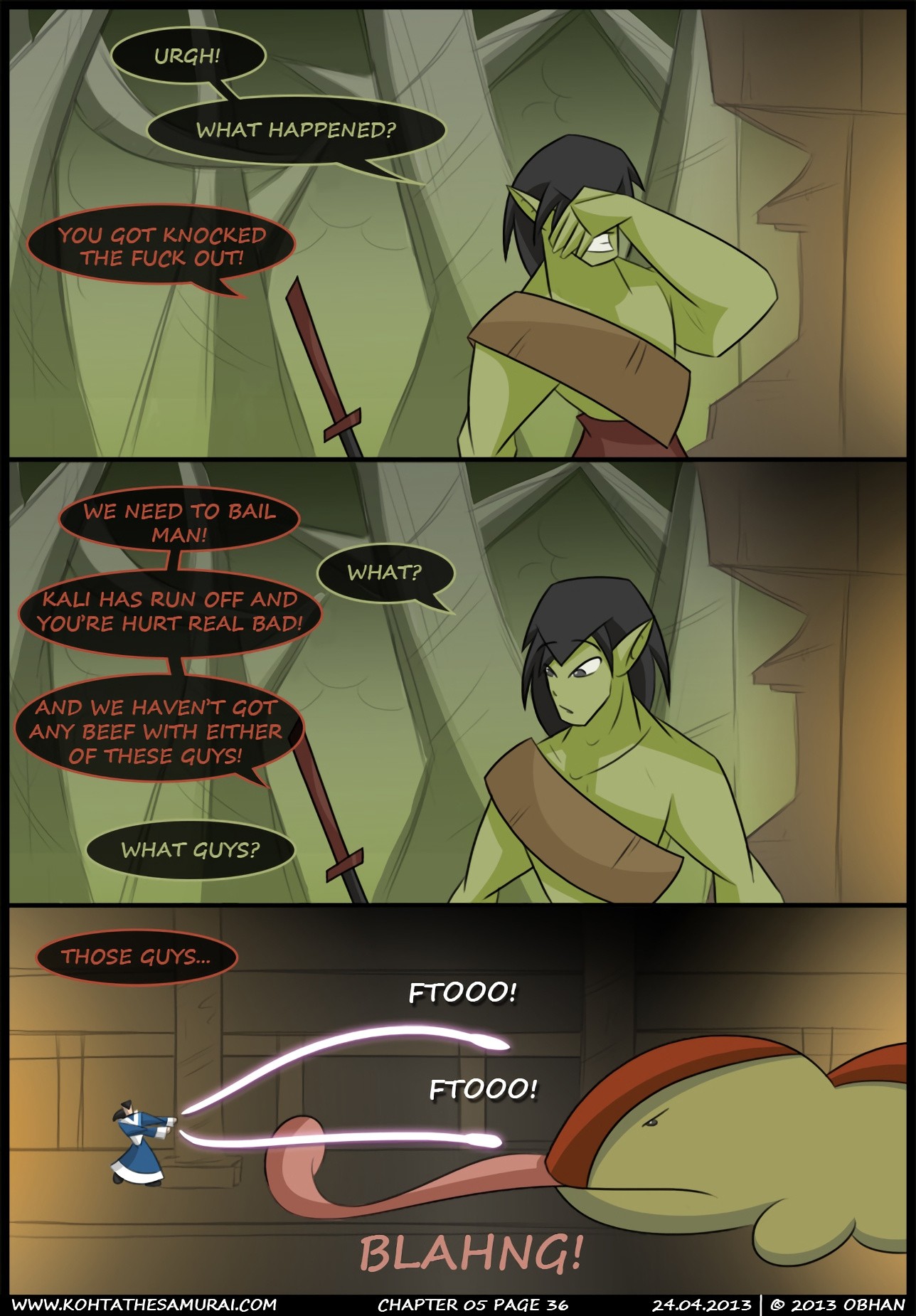 Kohta The Samurai 01-05 porn comic picture 106