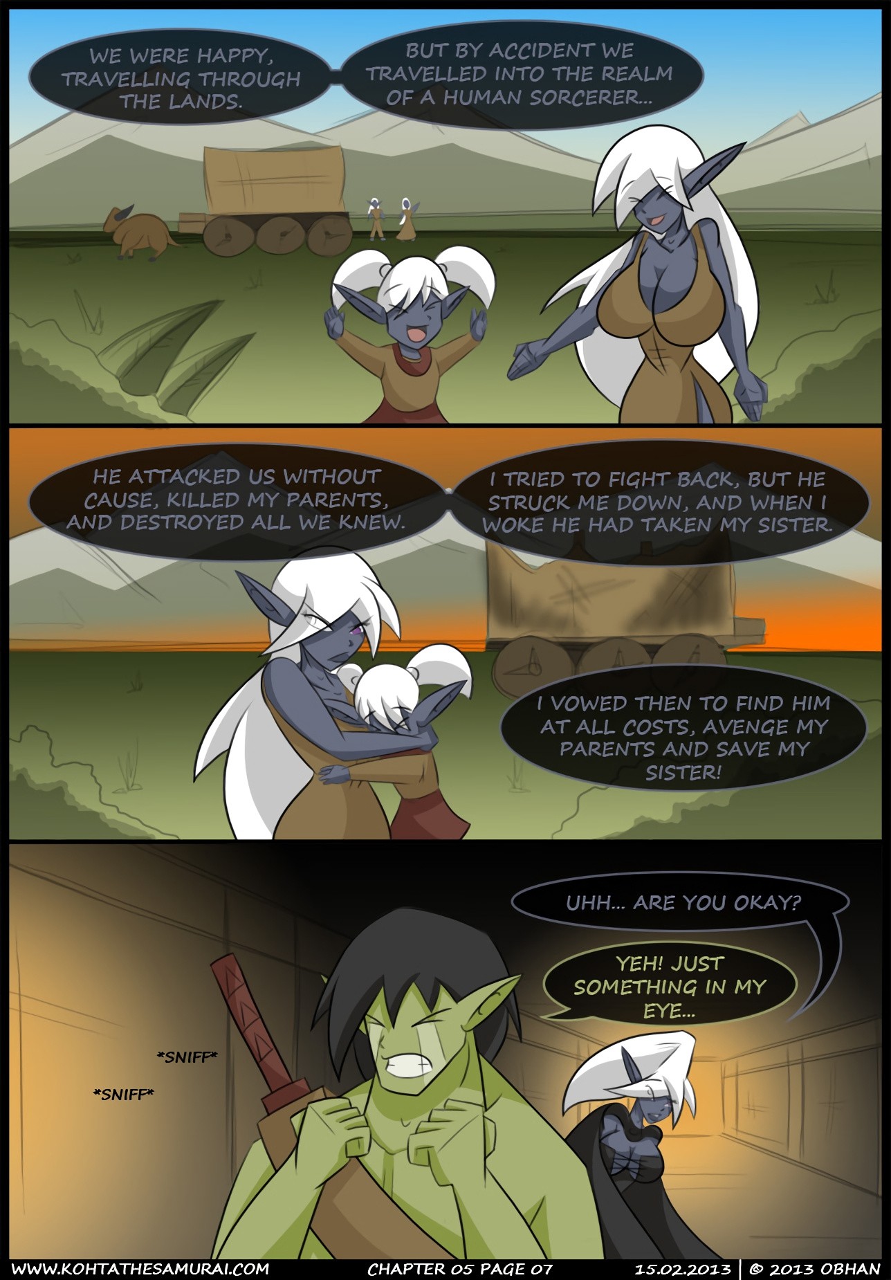 Kohta The Samurai 01-05 porn comic picture 77