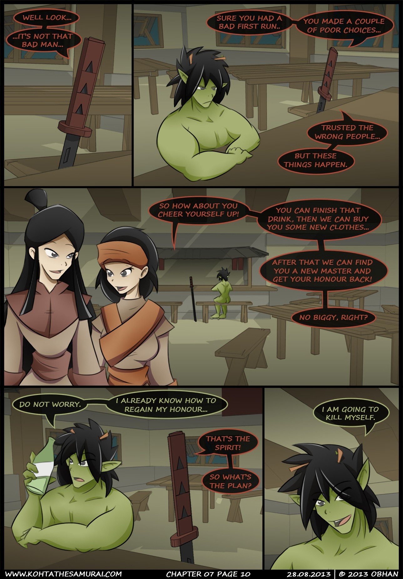 Kohta The Samurai 06-10 porn comic picture 40