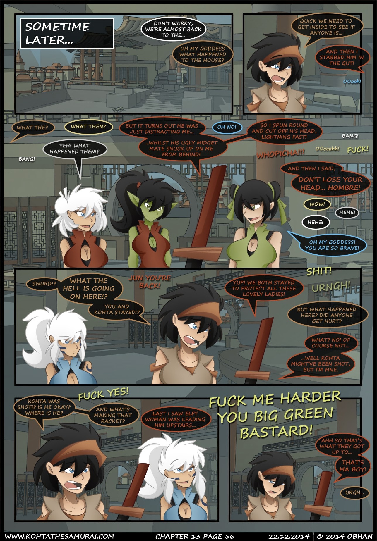 Kohta The Samurai 11-15 porn comic picture 141