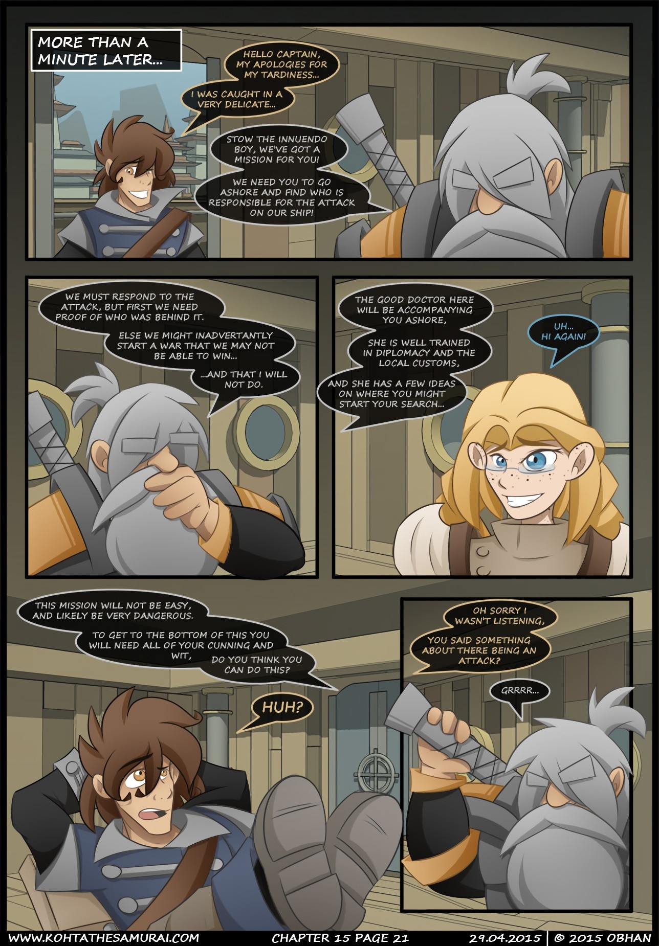 Kohta The Samurai 11-15 porn comic picture 196