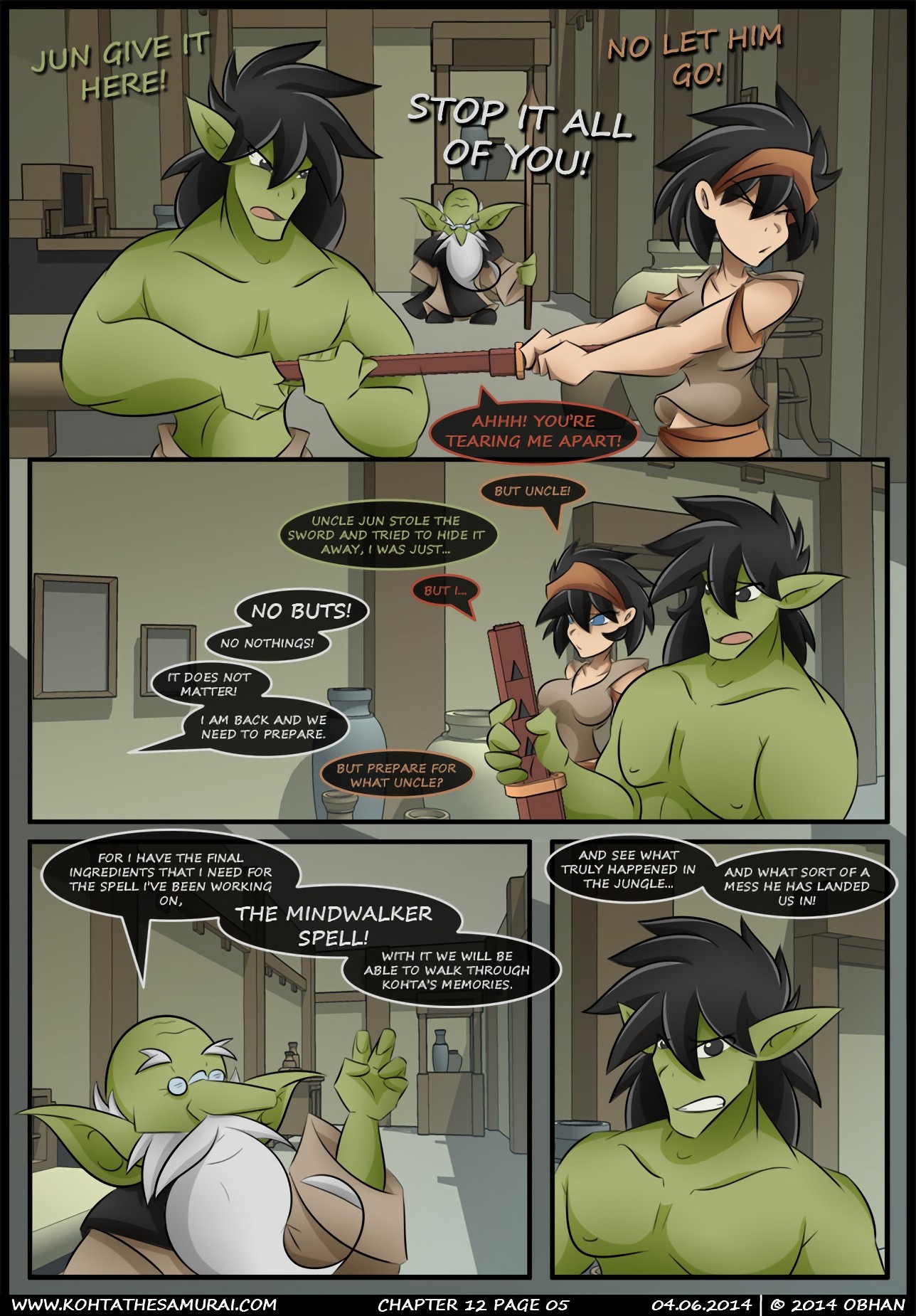 Kohta The Samurai 11-15 porn comic picture 55