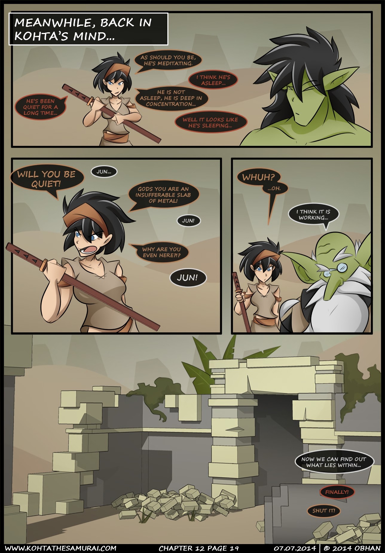 Kohta The Samurai 11-15 porn comic picture 69