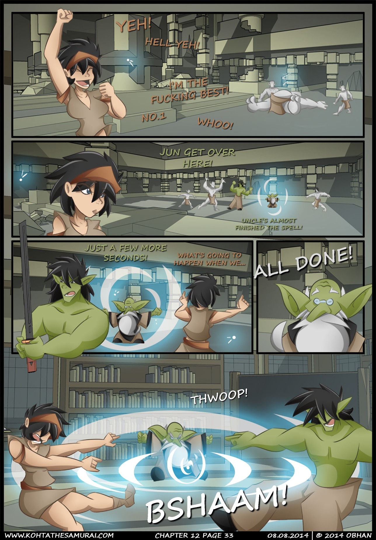 Kohta The Samurai 11-15 porn comic picture 83