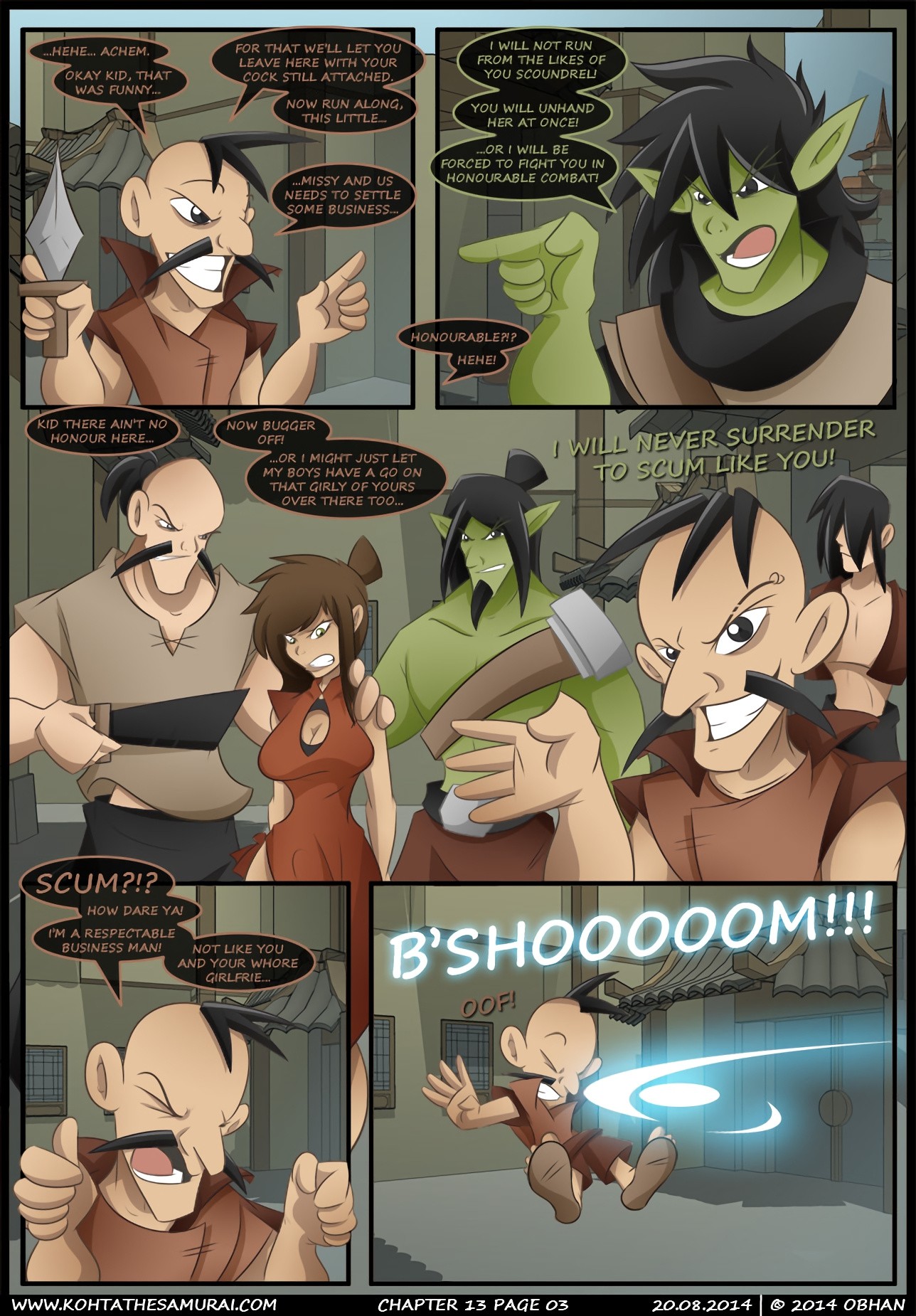 Kohta The Samurai 11-15 porn comic picture 88