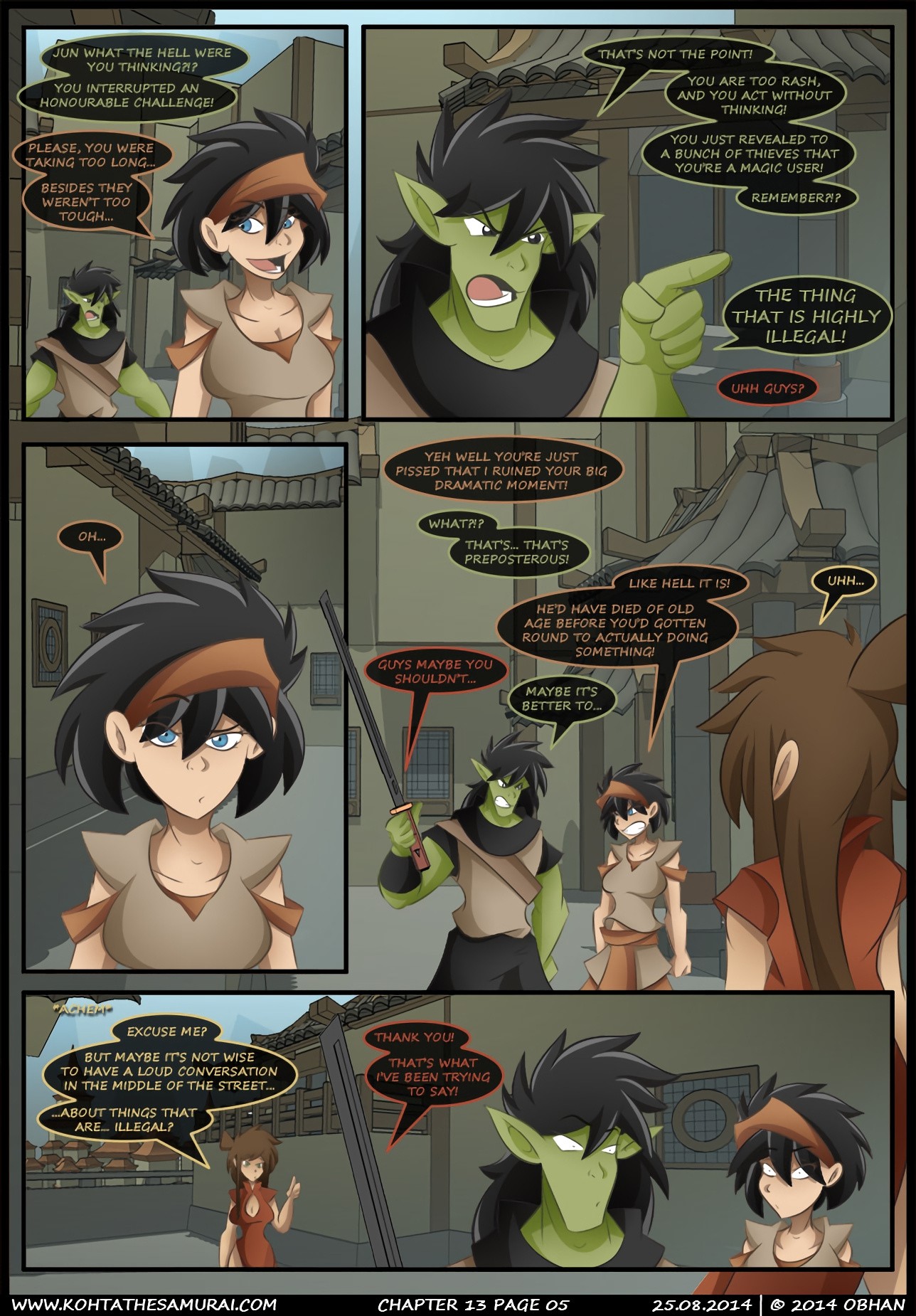 Kohta The Samurai 11-15 porn comic picture 90