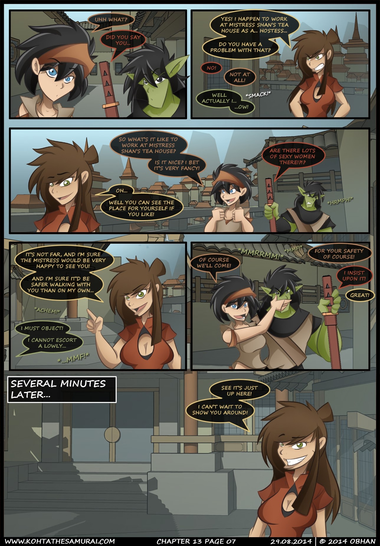 Kohta The Samurai 11-15 porn comic picture 92