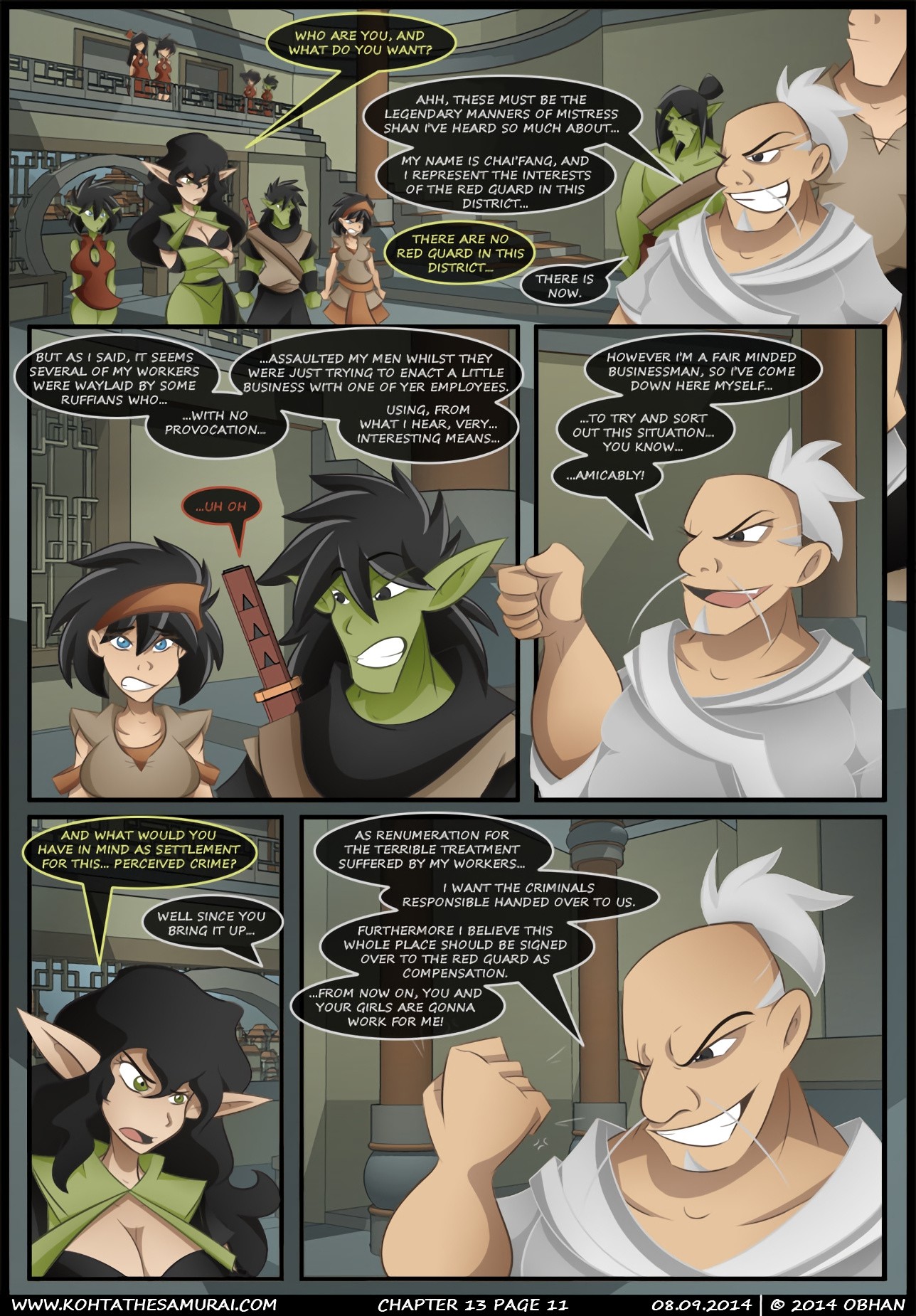 Kohta The Samurai 11-15 porn comic picture 96