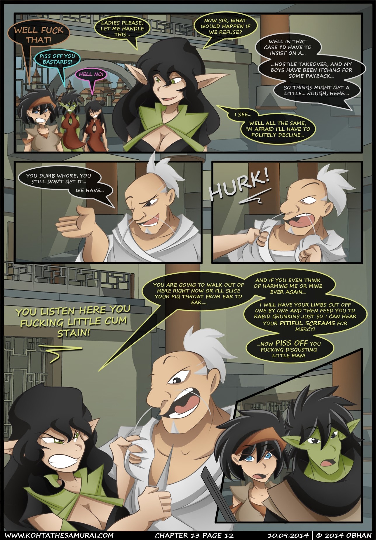 Kohta The Samurai 11-15 porn comic picture 97