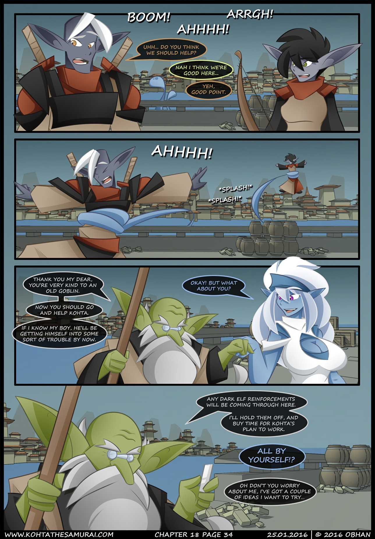 Kohta The Samurai 16-20 porn comic picture 107
