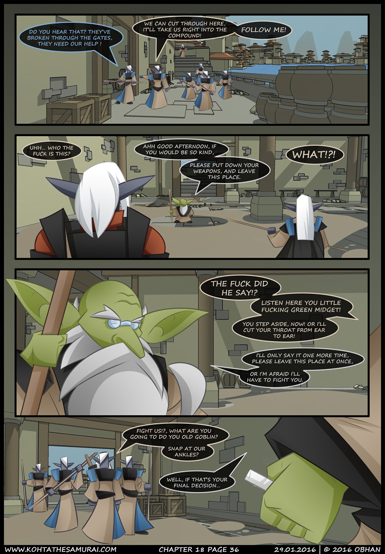 Kohta The Samurai 16-20 porn comic picture 109