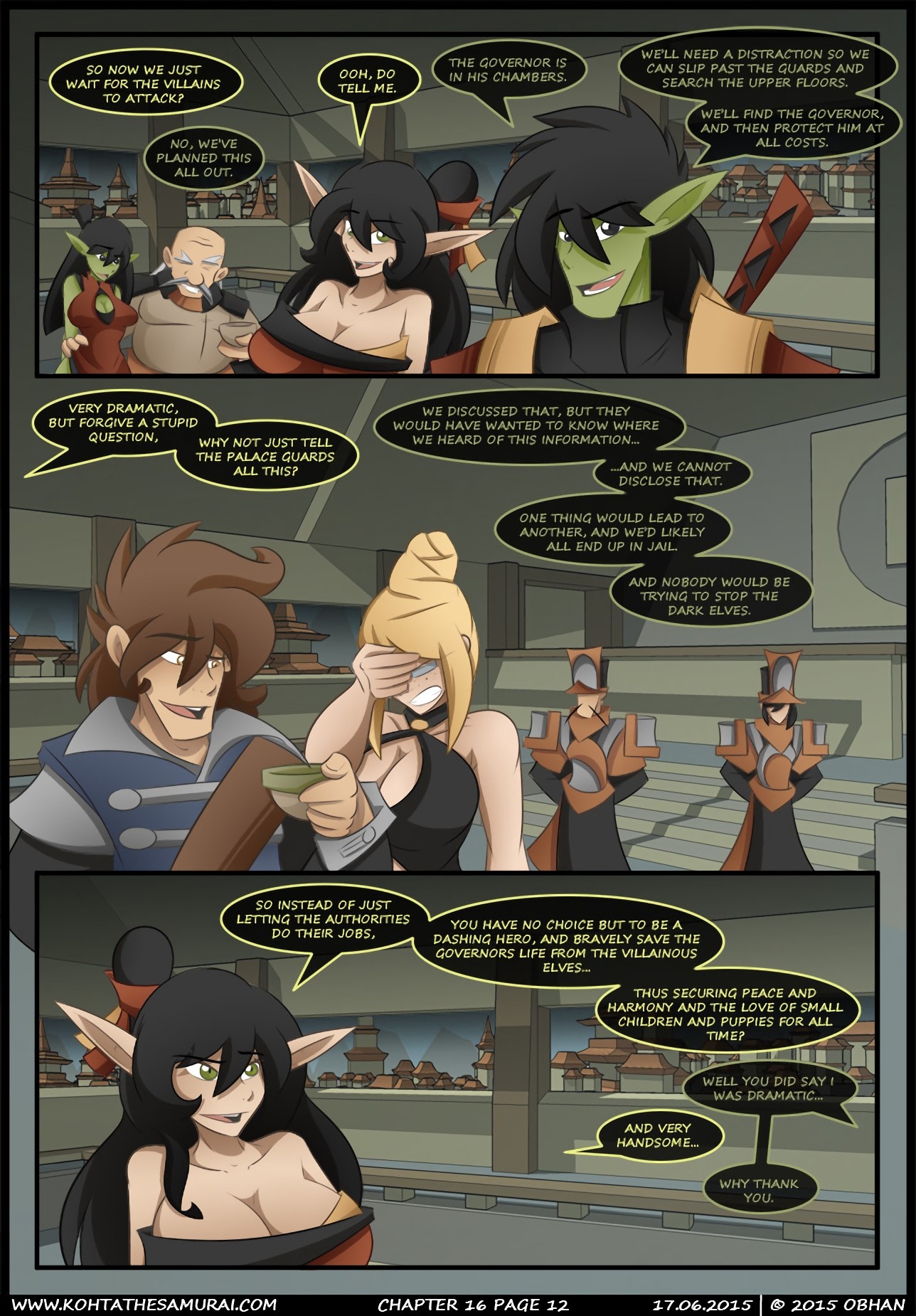 Kohta The Samurai 16-20 porn comic picture 12