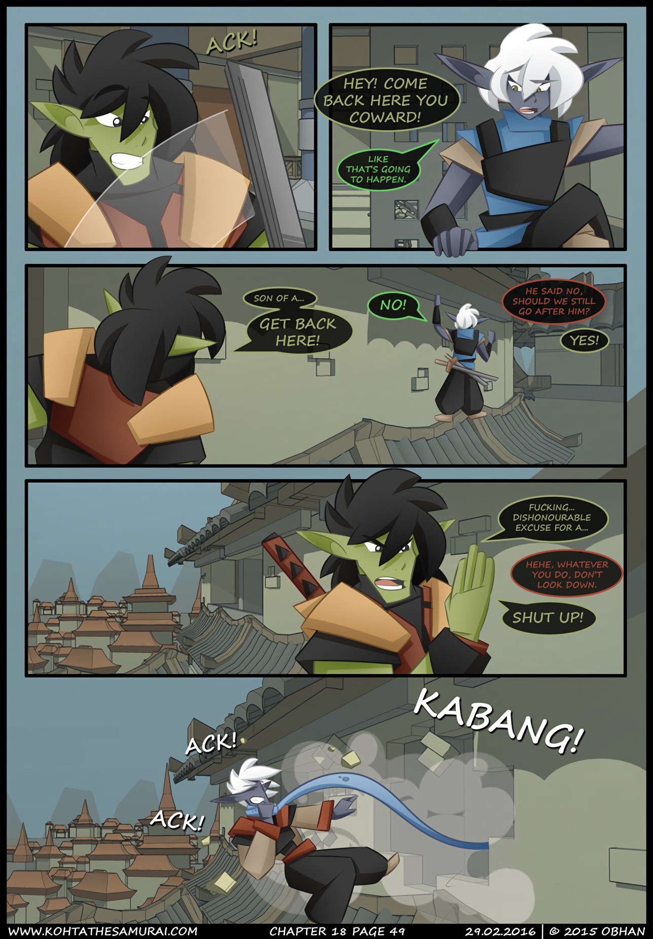 Kohta The Samurai 16-20 porn comic picture 122