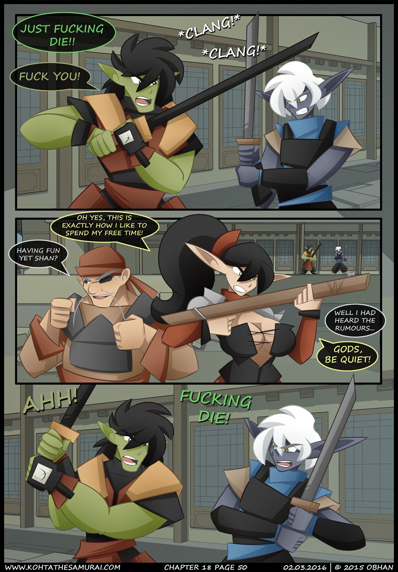 Kohta The Samurai 16-20 porn comic picture 123