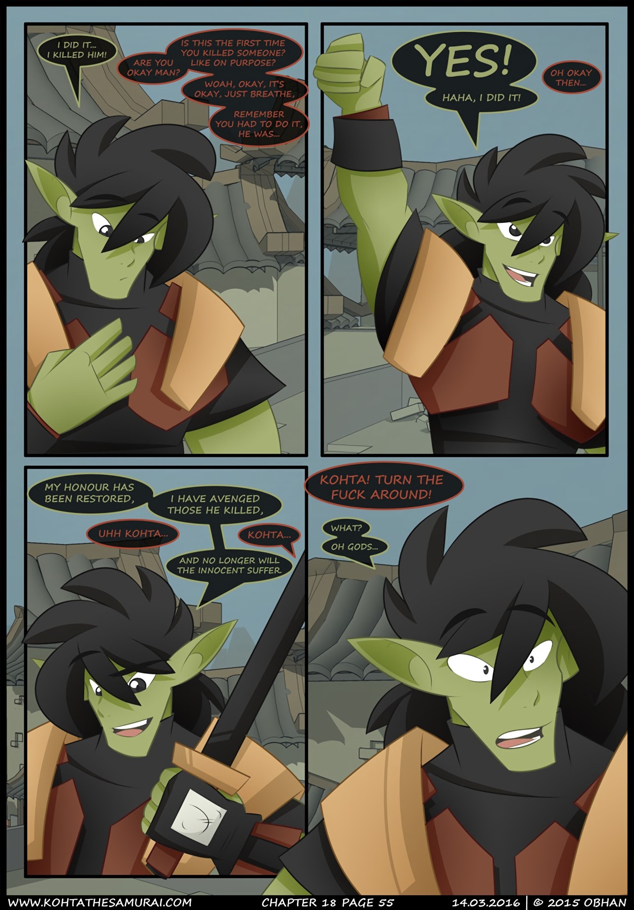 Kohta The Samurai 16-20 porn comic picture 128