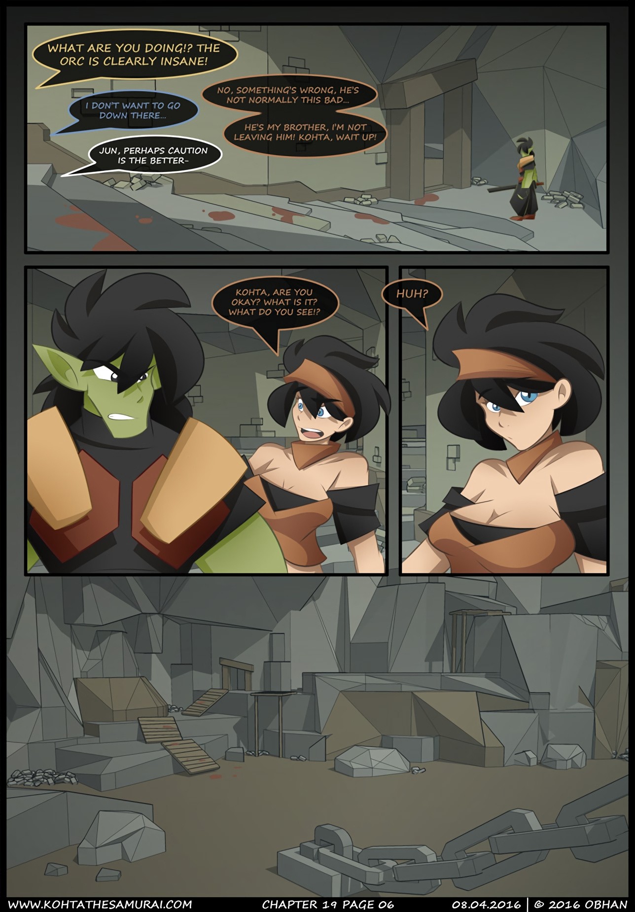 Kohta The Samurai 16-20 porn comic picture 139