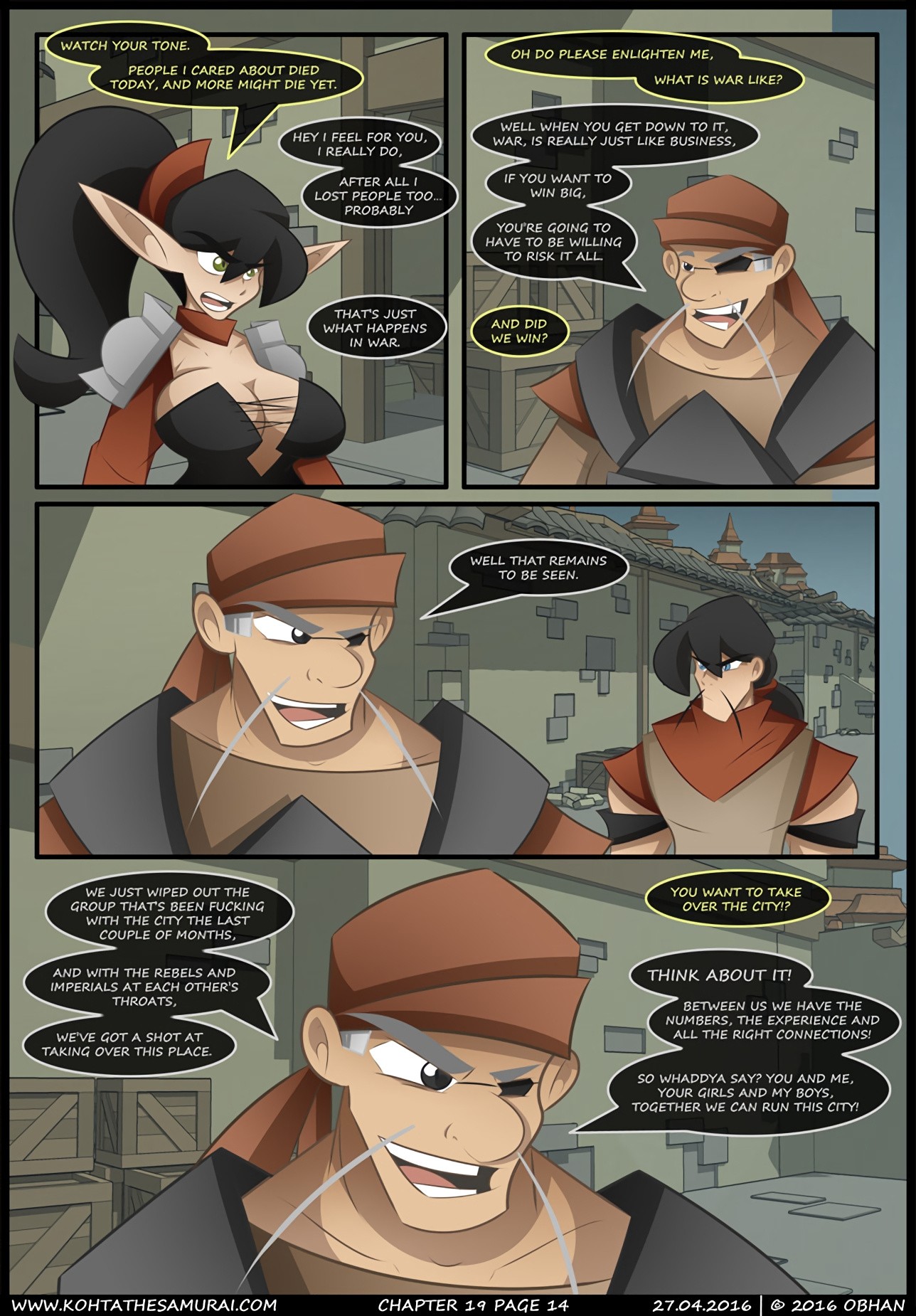 Kohta The Samurai 16-20 porn comic picture 147