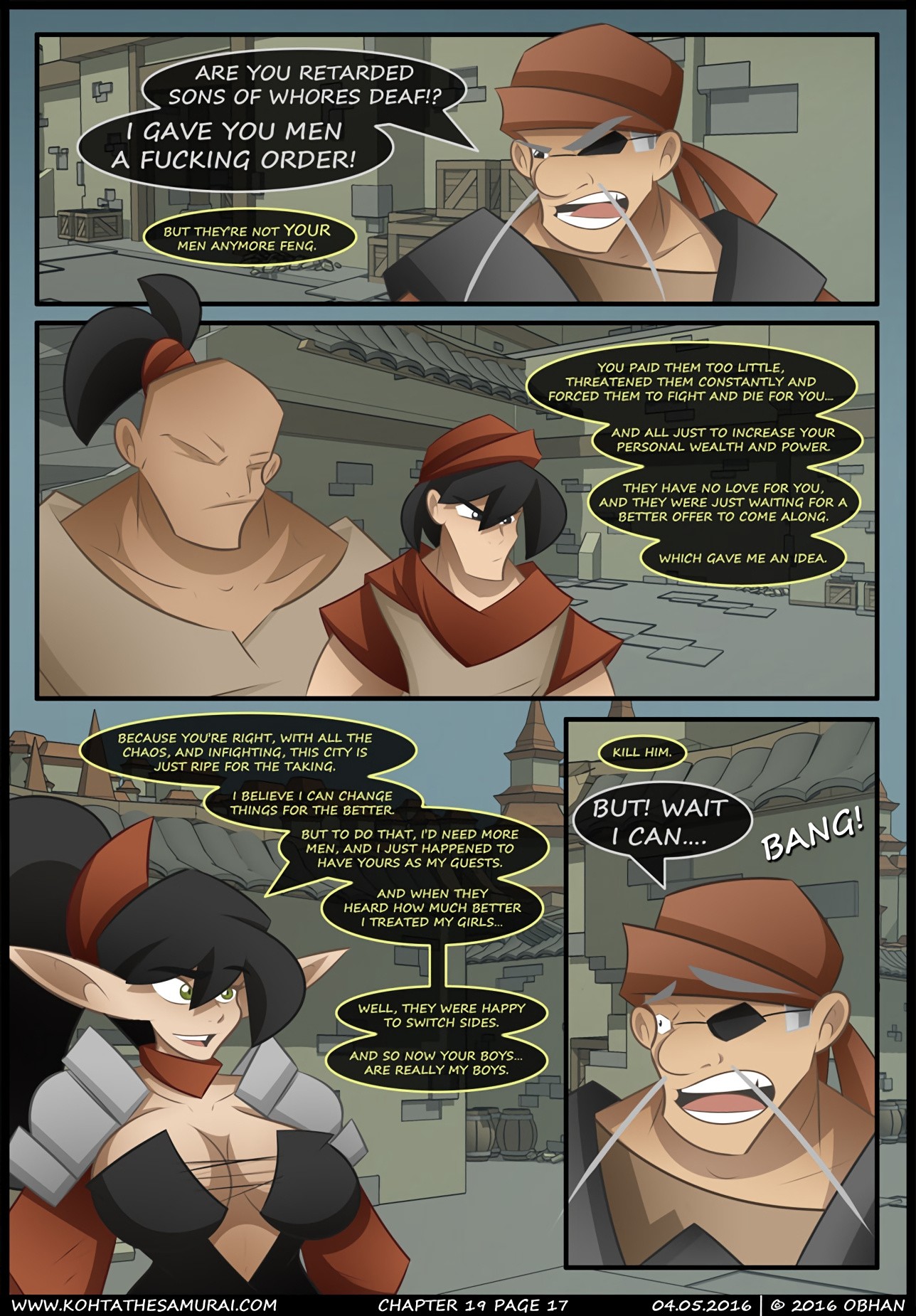Kohta The Samurai 16-20 porn comic picture 150
