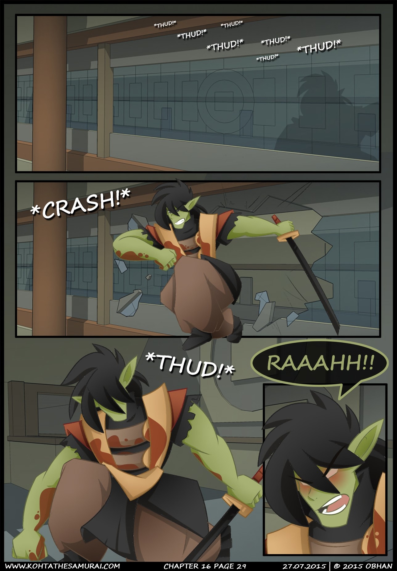 Kohta The Samurai 16-20 porn comic picture 29