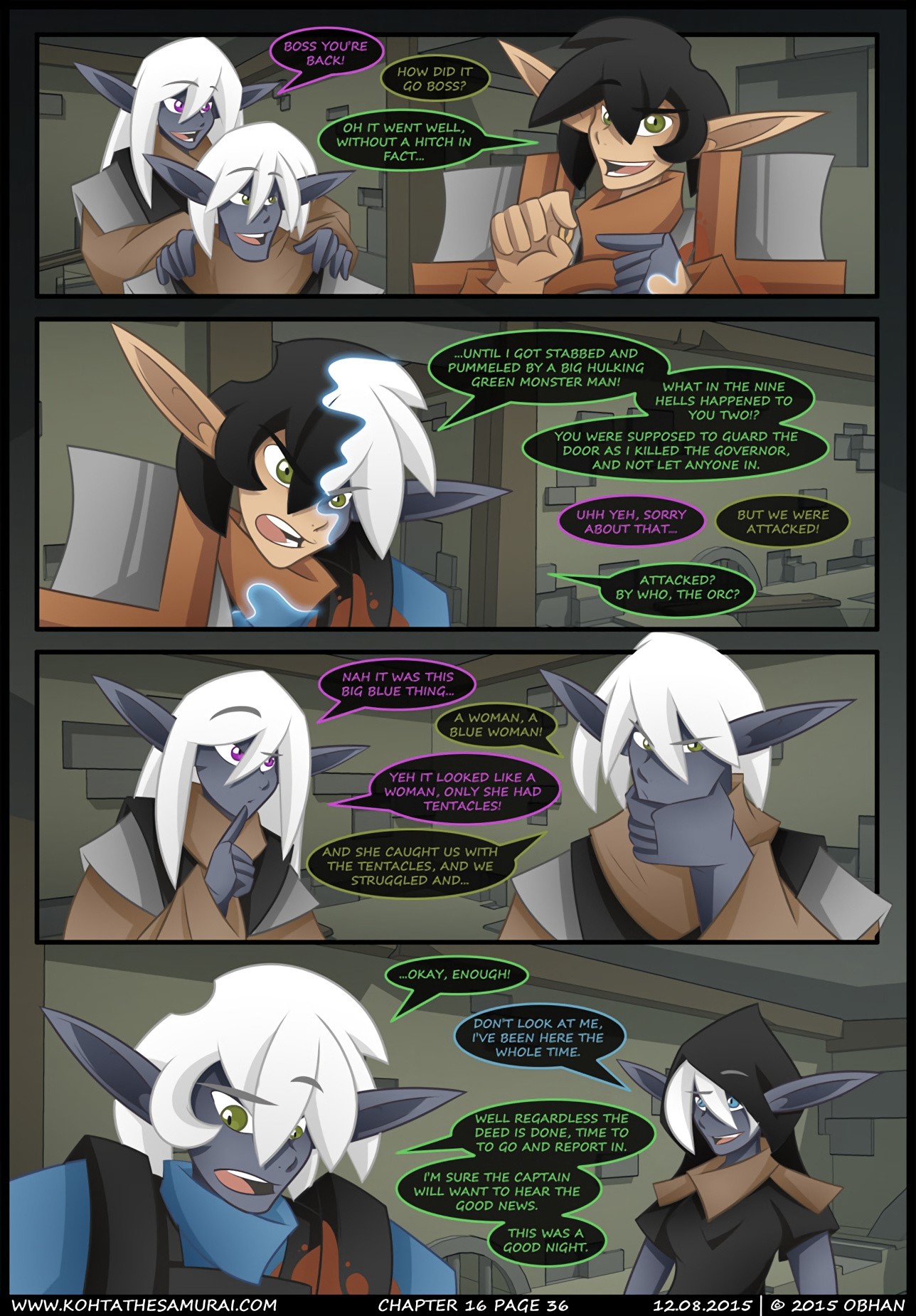 Kohta The Samurai 16-20 porn comic picture 36
