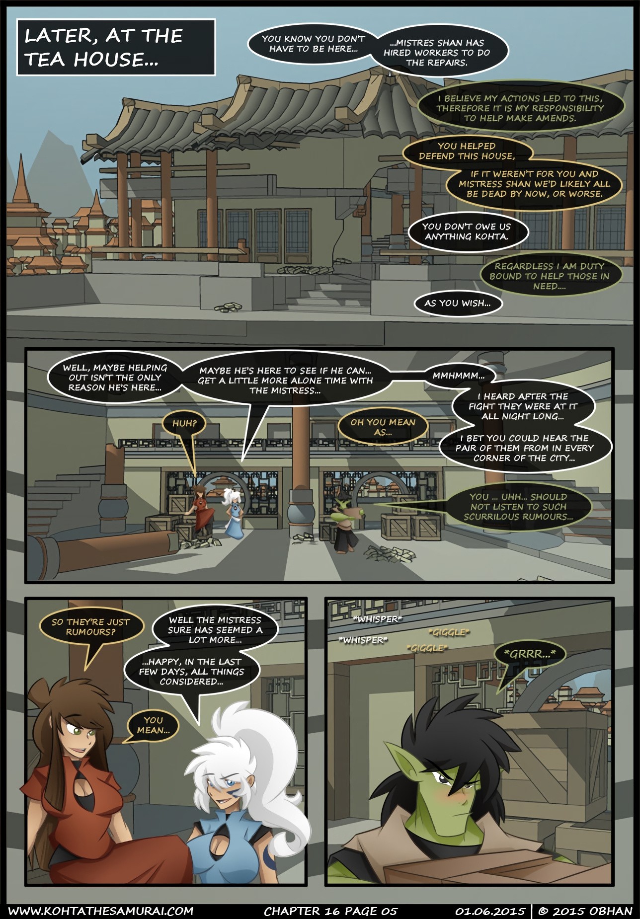 Kohta The Samurai 16-20 porn comic picture 5
