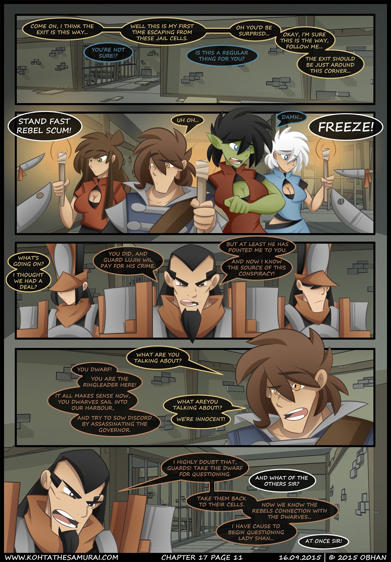 Kohta The Samurai 16-20 porn comic picture 51