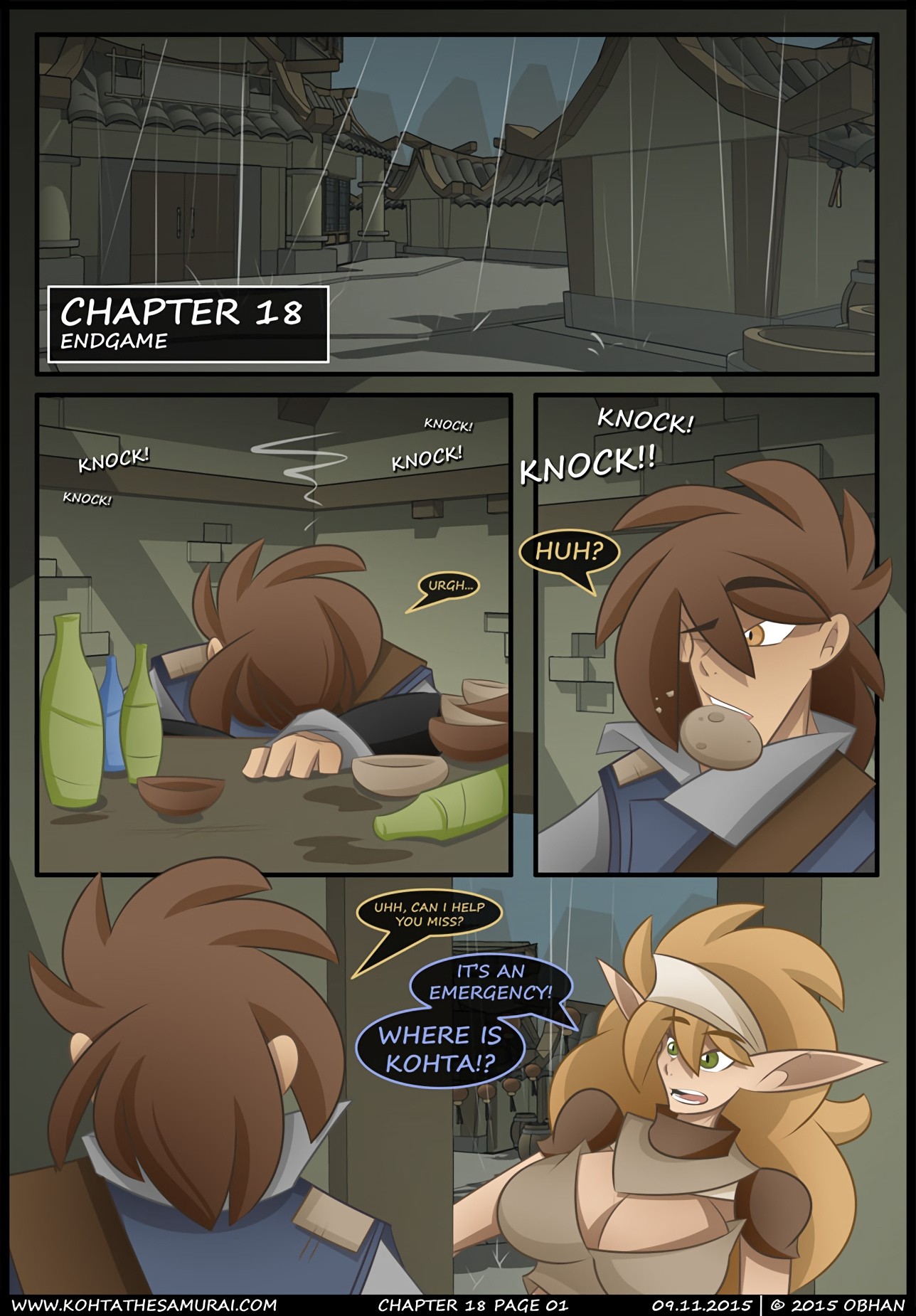 Kohta The Samurai 16-20 porn comic picture 74