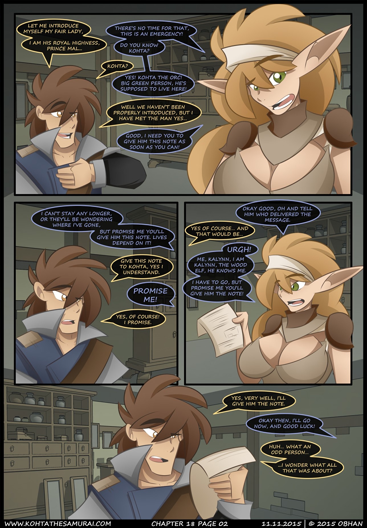 Kohta The Samurai 16-20 porn comic picture 75