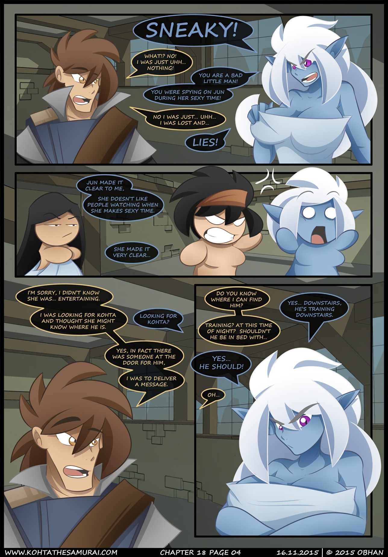Kohta The Samurai 16-20 porn comic picture 77