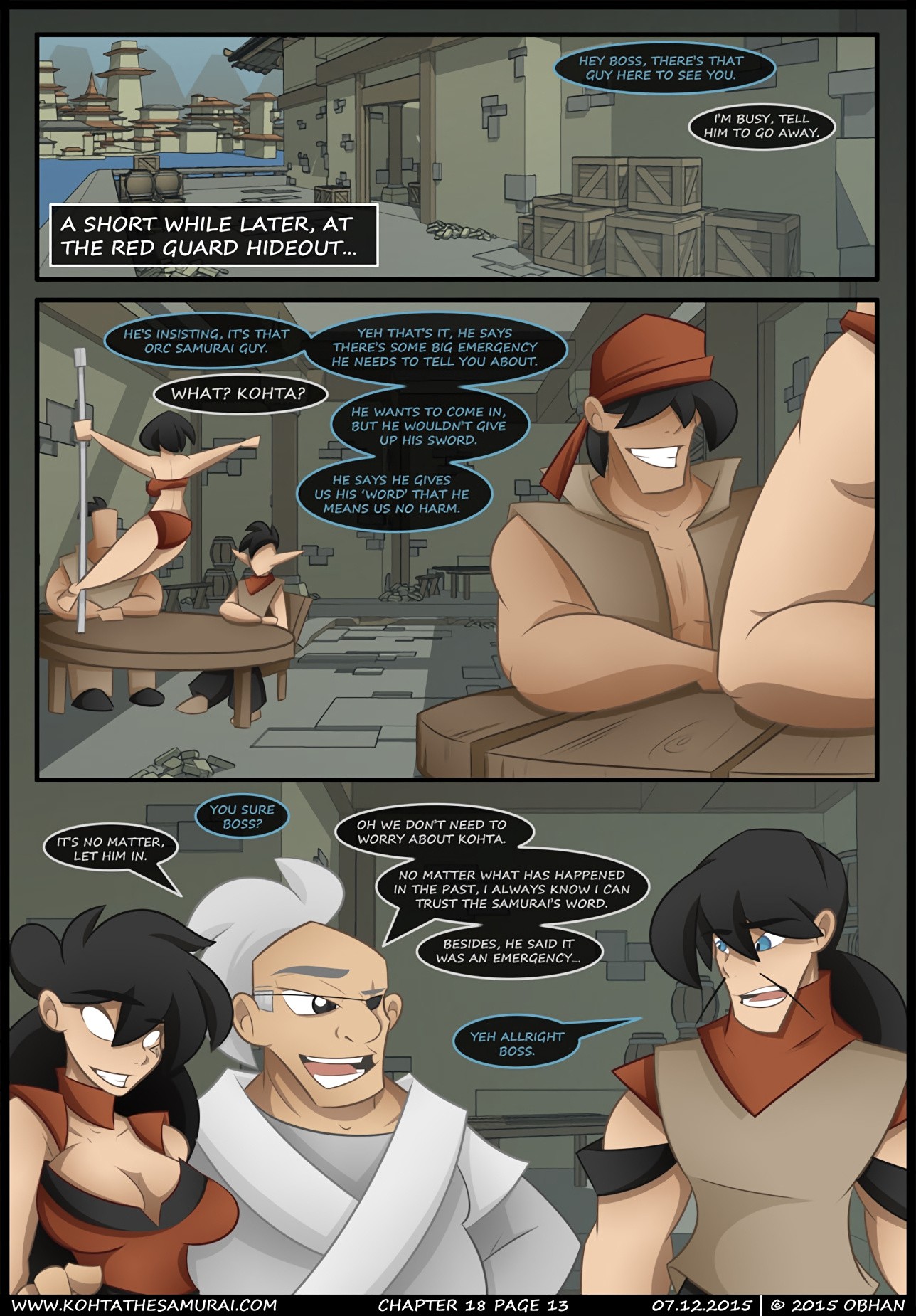 Kohta The Samurai 16-20 porn comic picture 86