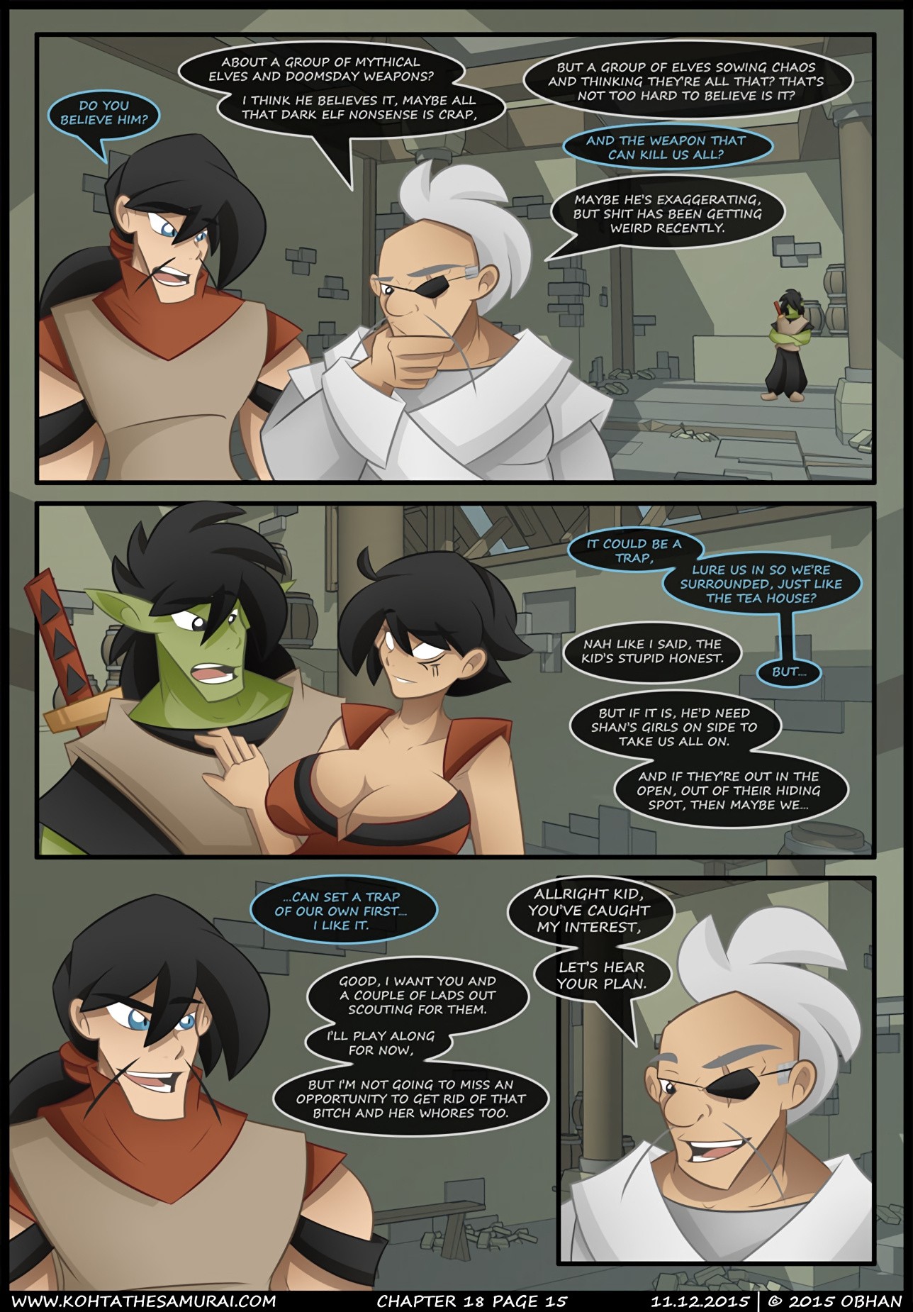 Kohta The Samurai 16-20 porn comic picture 88