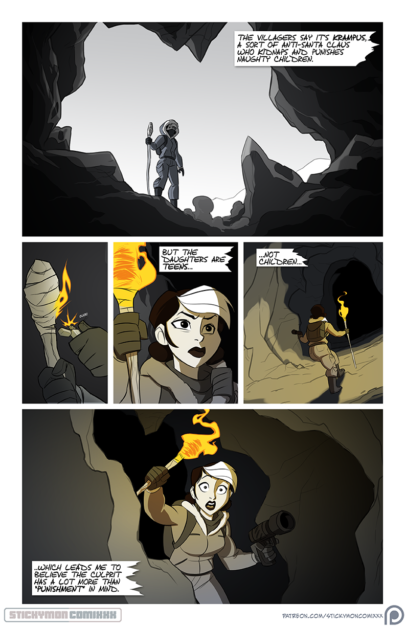 Krampusnacht porn comic picture 3