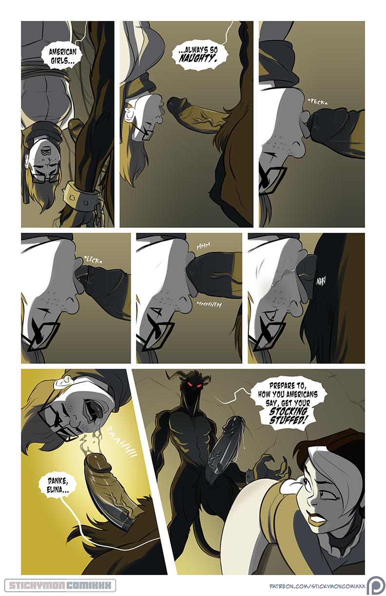 Krampusnacht porn comic picture 7