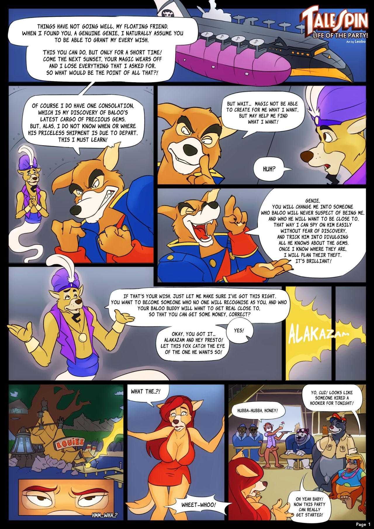 Life of the Party! porn comic picture 1