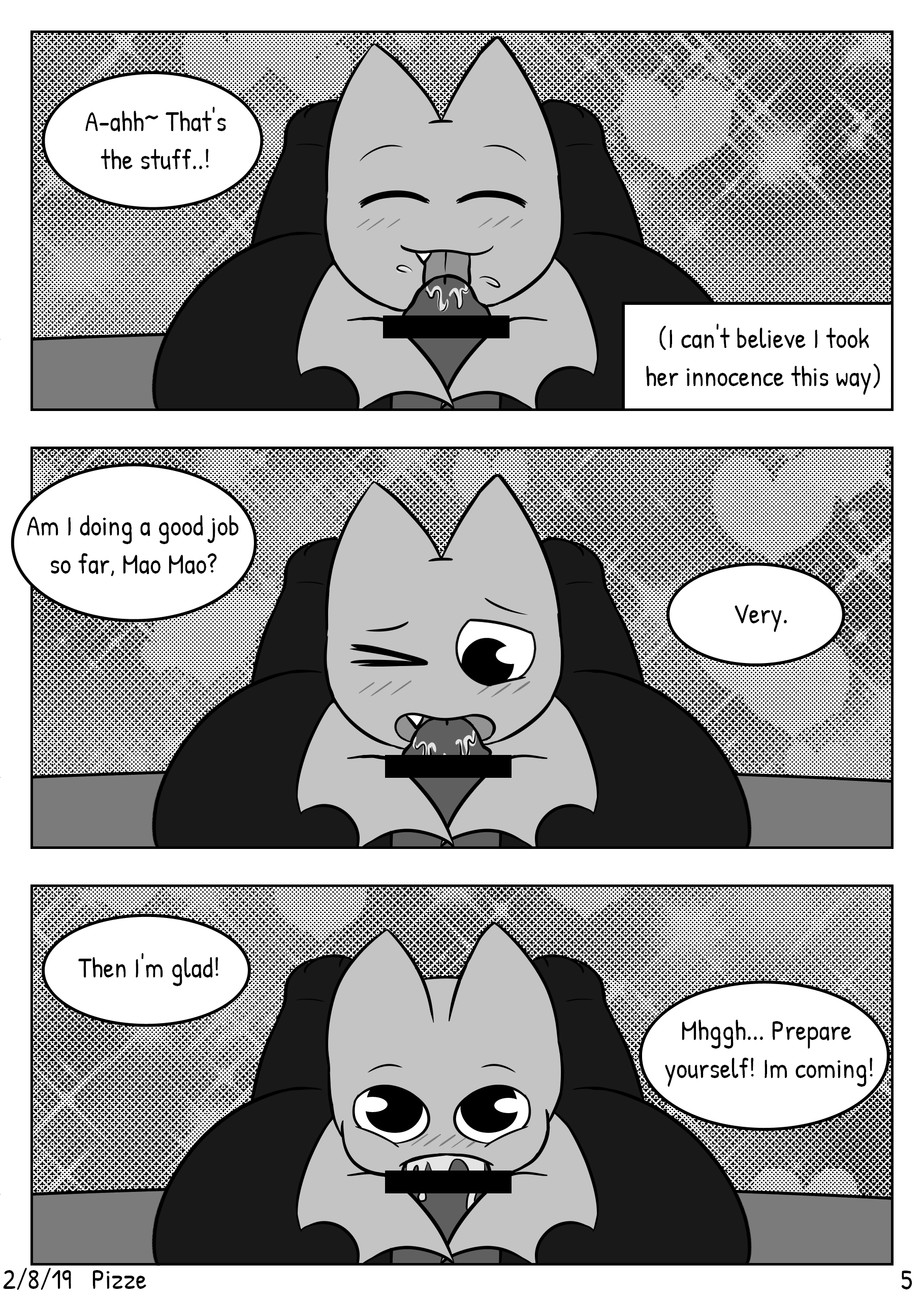 Little Bat Training porn comic picture 5