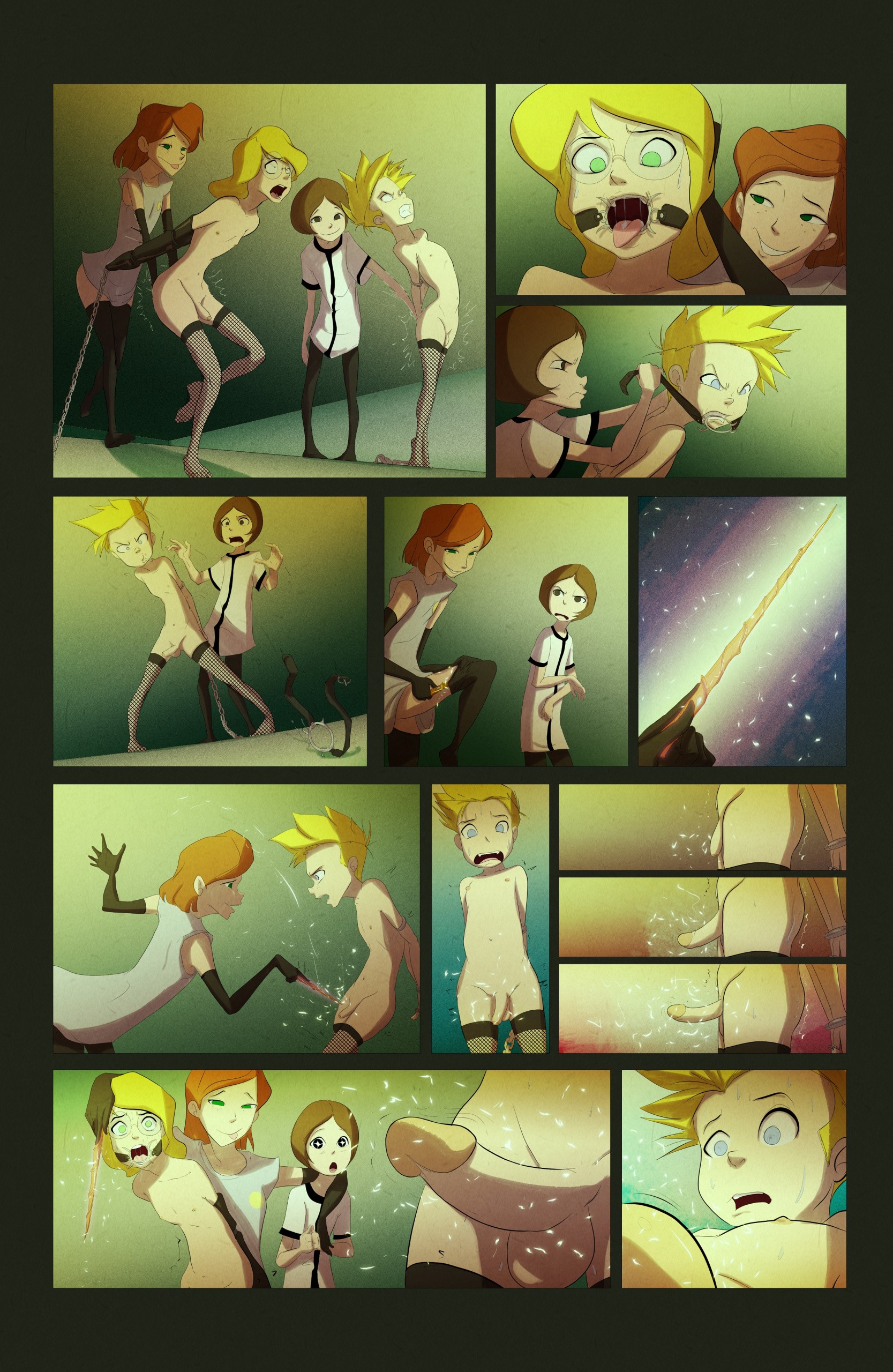 Love, Lust, and a Little Bit of Magic! porn comic picture 3