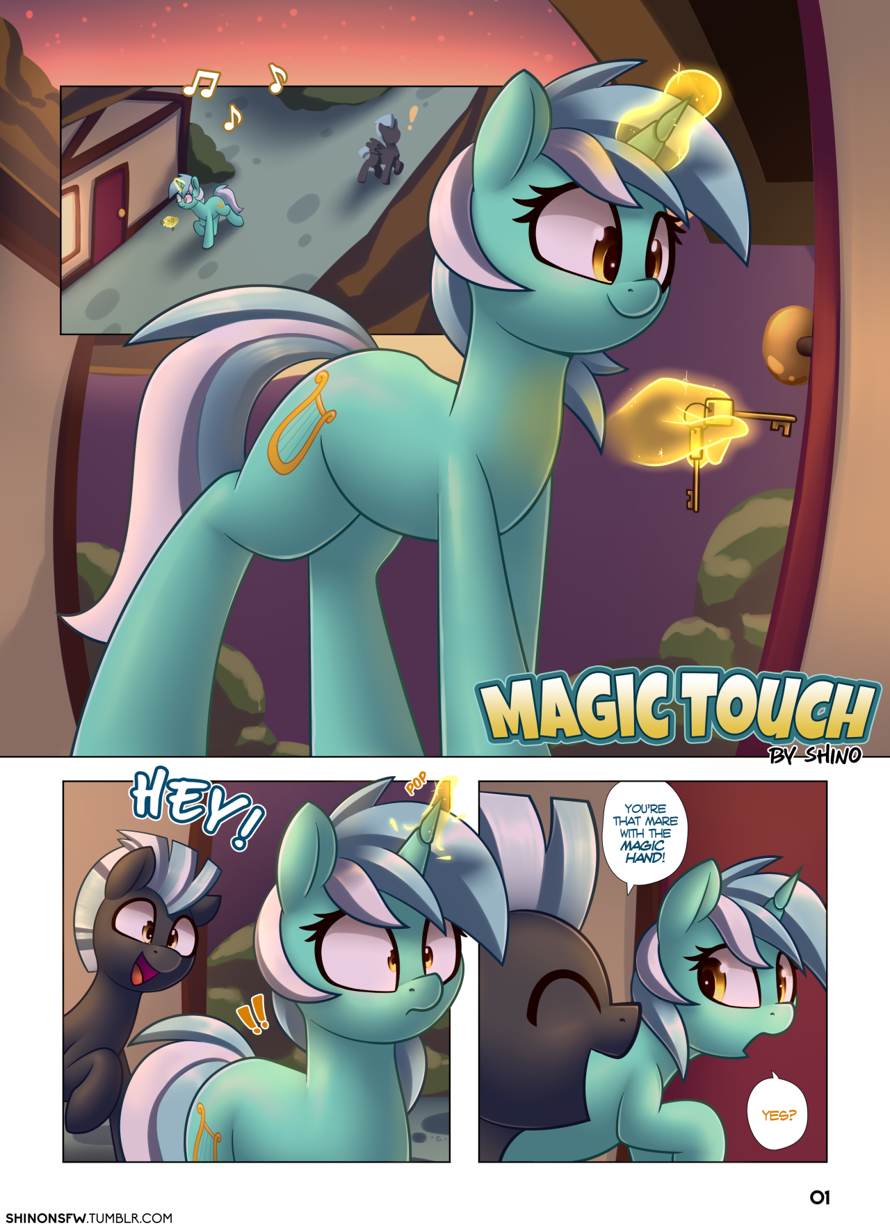 Magic Touch porn comic picture 2