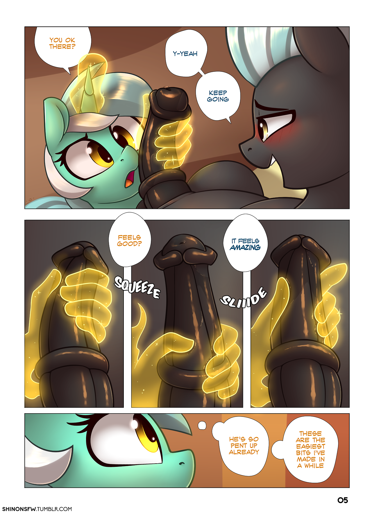 Magic Touch porn comic picture 6